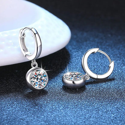 London Executive Moissanite Earrings - Oxford Jewellery™