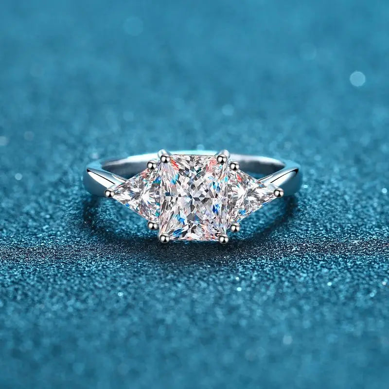 beatrix potter moissanite ring - 3 carat - oxford jewellery™