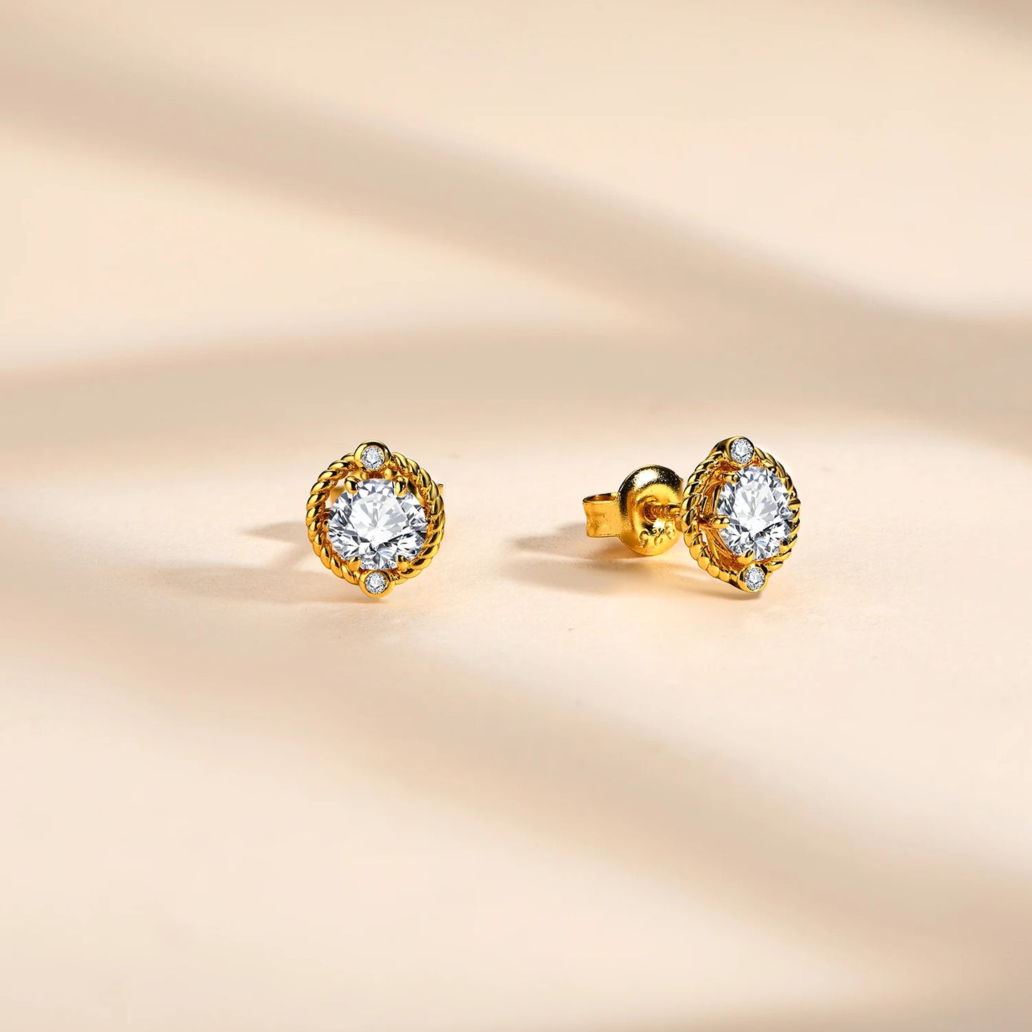 london horizon moissanite earrings - oxford jewellery™