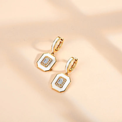 Oxford Summer Portrait Moissanite Earrings - Oxford Jewellery™