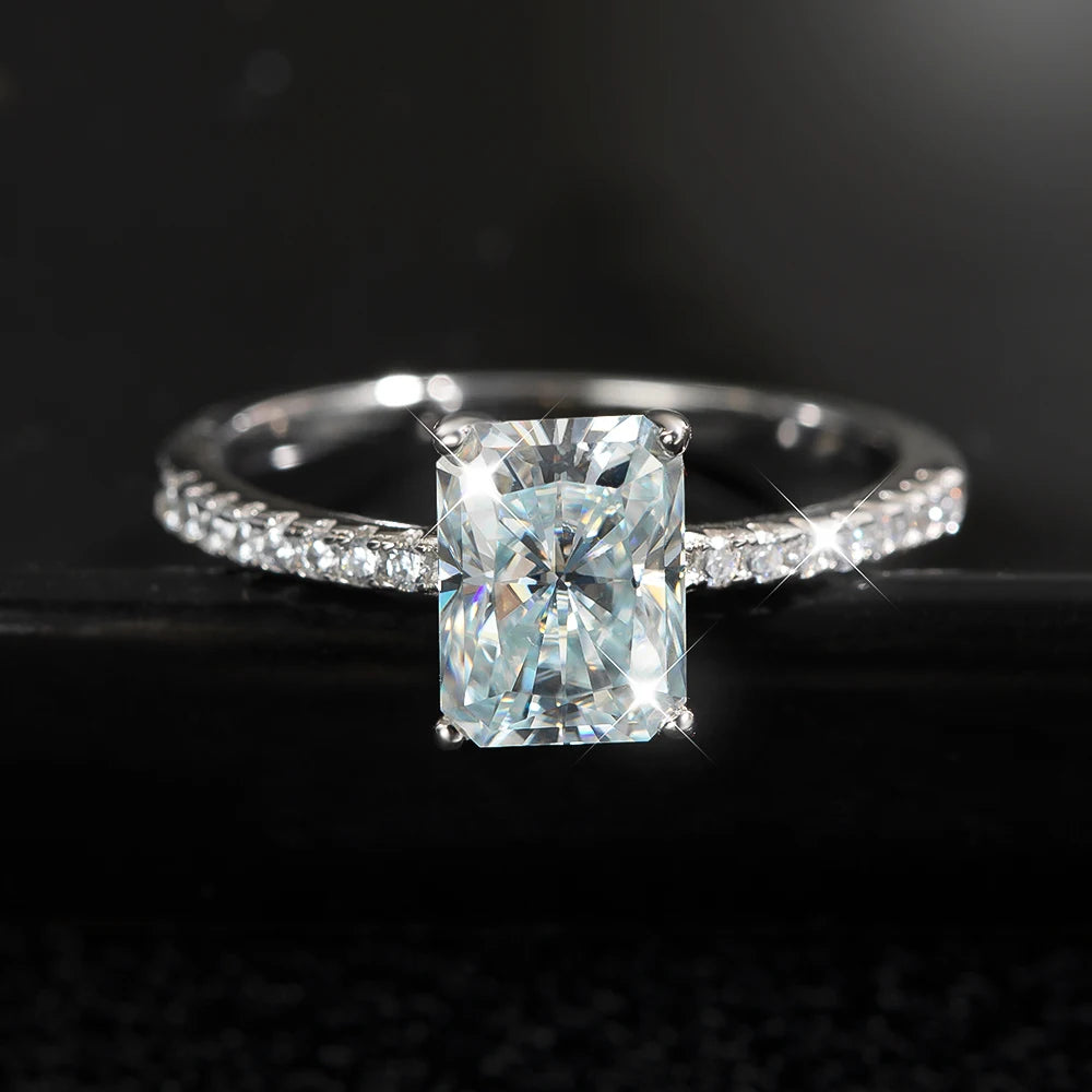 iris murdoch moissanite ring - 1+ carat - oxford jewellery™