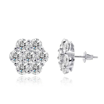 London Infinity Moissanite Earrings - Oxford Jewellery™