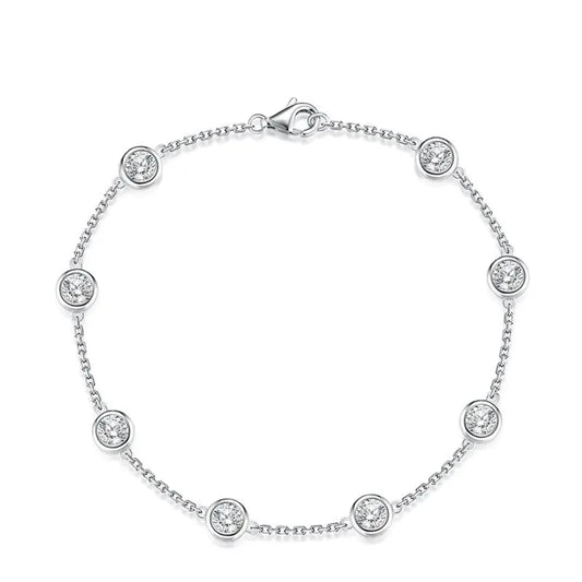 British Heritage Octet Moissanite Bracelet - Oxford Jewellery™