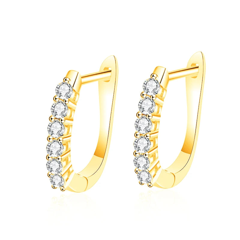 oxford street moissanite earrings - oxford jewellery™